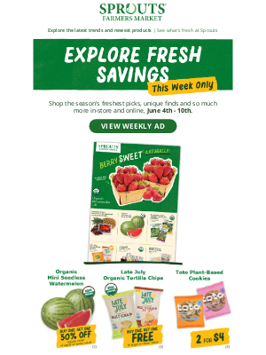 Sprouts Farmers Market, Inc. - 🗞️ Your weekly ad is here!