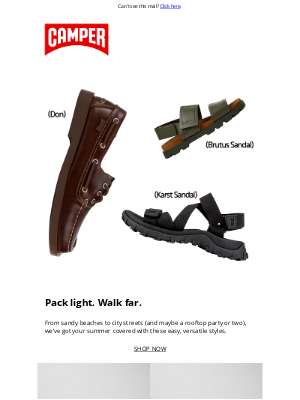 Camper - What’s in your luggage?
