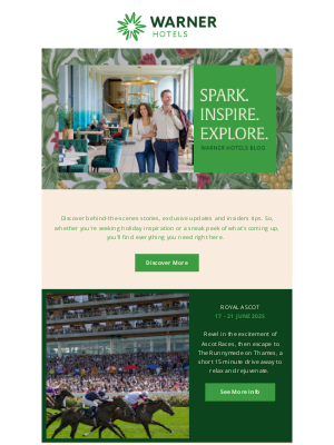 Warner Leisure Hotels (United Kingdom) - May you enjoy your Newsletter 🌸