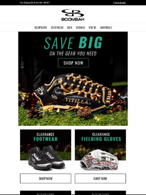 Boombah, Inc. - Save Big on Great Gifts! 🎁