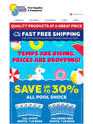 In The Swim - ✨ Brand New Deals on Shock + Tabs