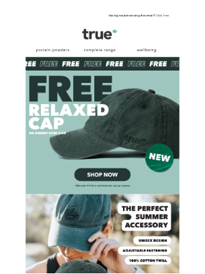 True Protein (Australia) - NEW⚡Relaxed Cap in Forest