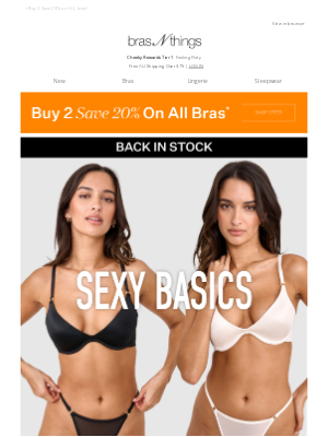 Bras N Things (Australia) - Text the group chat, she’s BACK IN STOCK 💬