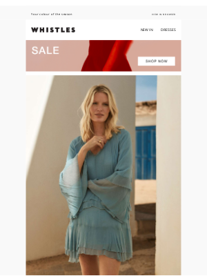 Whistles (United Kingdom) - Vibrant hues for sun-kissed days