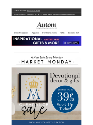 Autom - 🌟 Market Monday Devotional Decor & Gifts Clearance Sale