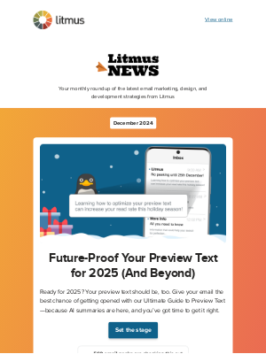 Litmus - AI-generated email summaries have got nothing on you