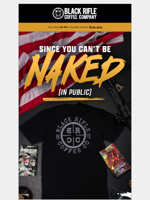 Black Rifle Coffee - Wear This. Wreck Suburbia.