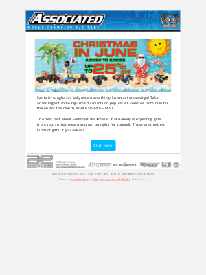 Team Associated - Christmas in June Sale