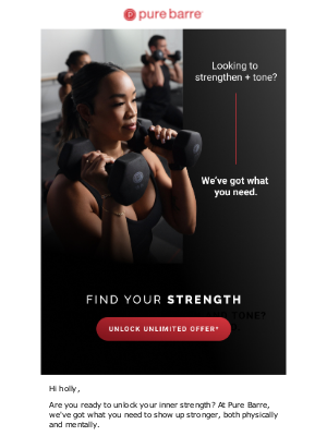 Pure Barre - Unlock Your Strength with Our Exclusive Membership Offer!