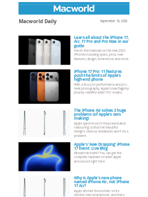 Macworld - iPhone 17 superguide: Everything you need to know about the new iPhone 17 series