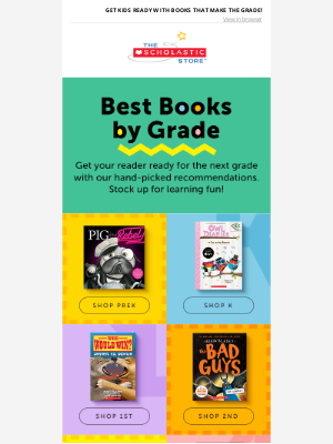 Scholastic - Your Grade Guide to Just-Right Books & Resources