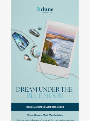 Dune Jewelry - Manifestation Moment 🌙 Blue Moon Bracelet