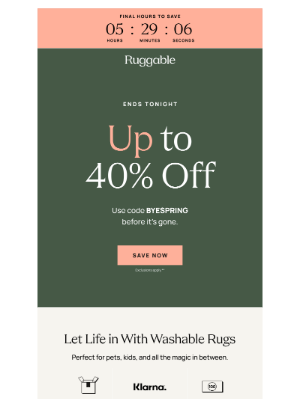 Ruggable - Your cart is looking at you like 👀