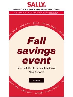 Don't miss out on these hair color savings!