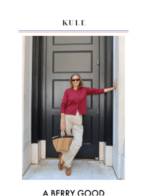 Kule - A berry good sweater