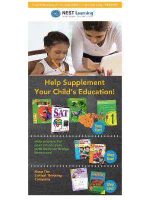 Nest Learning - Help supplement your child's education