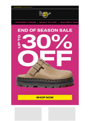 Dr. Martens - Our favorite styles are going fast