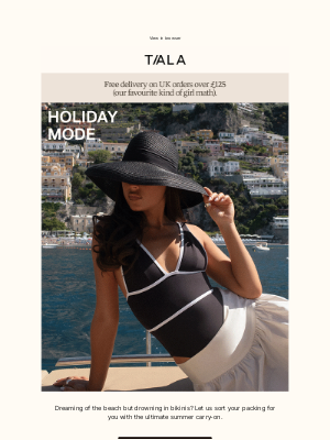 Wearetala - JOHN, YOUR HOLIDAY PACKING LIST ✈️