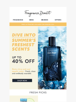 Fragrance Direct(United Kingdom) - Summer's Freshest Picks 🍋💧