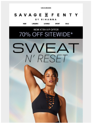 Savage X Fenty Email Marketing Strategy Campaigns MailCharts