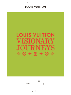 Louis Vuitton (Japan) - 大阪中之島美術館にて開催：｢ビジョナリー･ジャーニー｣展
