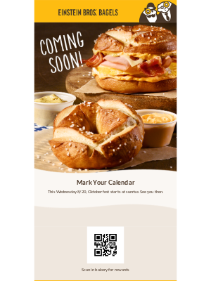 Einstein Bros. Bagels - Your Sneak Peek 👀