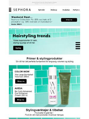 Sephora (Denmark) - Good hair, good mood