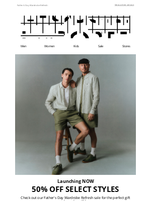 Lacoste - 50% Off Select Styles. Launching Now.