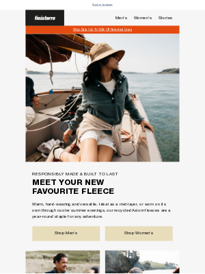 Finisterre - Meet Your New Favourite Fleece