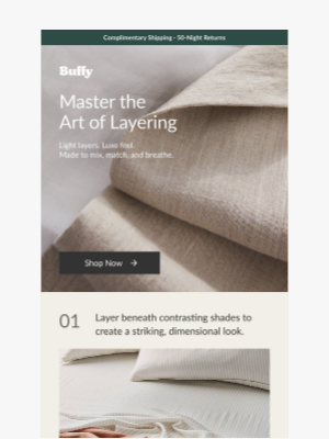 Buffy - Layering for maximum comfort