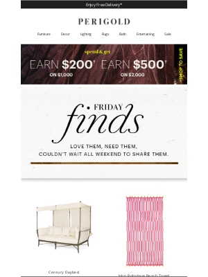 Friday finds: 6 need-right-now pieces.