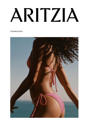 Aritzia (CA) - New swim by Tna. Launches Wednesday, July 20.