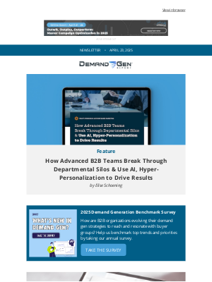 B2B Marketing Exchange - B2B Teams Are Using AI, Hyper-Personalization to Drive Results