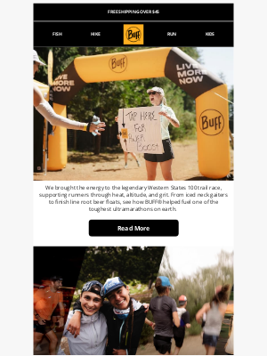 Buff - Power Boost at Western States 100 ⚡️