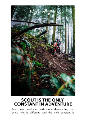 Troy Lee Designs - When Adventure Calls, Scout it Out