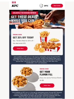 KFC - Weekend ready? We brought the Chicken🍗