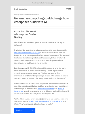 IBM - The future is programmable