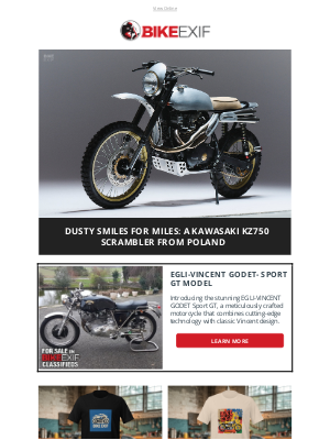 Bike EXIF - Dusty Smiles for Miles: A Kawasaki KZ750 Scrambler From Poland