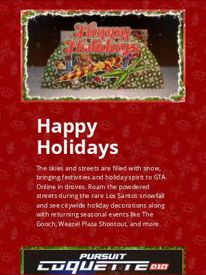 Rockstar Games - Happy Holidays from GTA Online