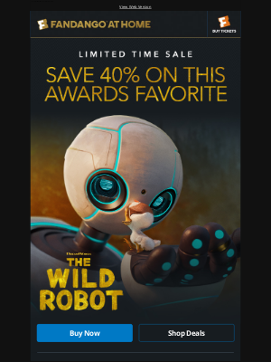 Vudu - 🤖Your 40% Off Movie Deal