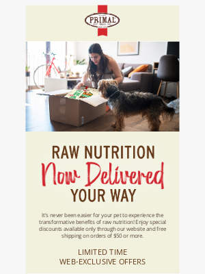 Primal Pet Foods - Shop Direct from Primal and Save!
