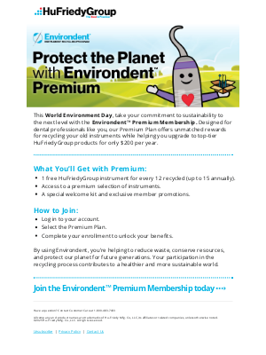 Exclusive Benefits with Environdent™ Premium