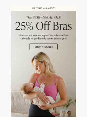 Kindred Bravely - Shop the sale so good it only comes twice a year!