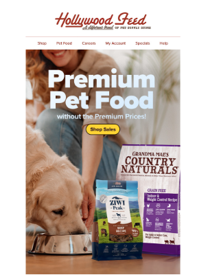 Hollywood Feed - Premium Pet Food without premium prices! 😋