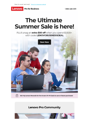 Lenovo - Time to upgrade your tech?