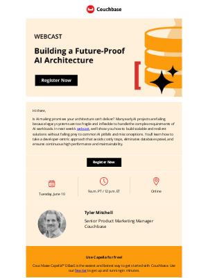 Couchbase - Next Week | Future-proof your AI architecture