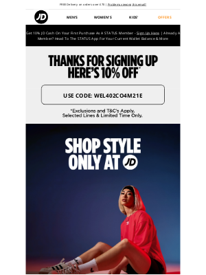 JD Sports (United Kingdom) - Introducing JD Exclusive