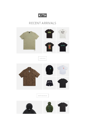 KITH - Recent Arrivals