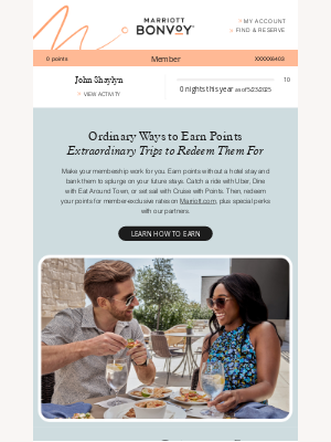 John's August Account Update: Deals & Destinations to Explore