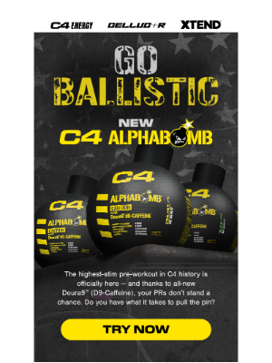 Cellucor - Introducing our most explosive formula yet 💣
